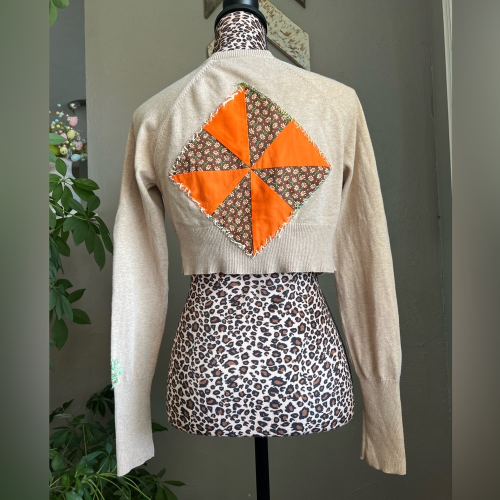 *Vintage* Cropped Cardigan - XS